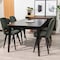 Manhattan Comfort Rectangle Dining Table, 35.24 in W, 53.35 in L, 29.92 in H, MDF 1027551 - alternate 6